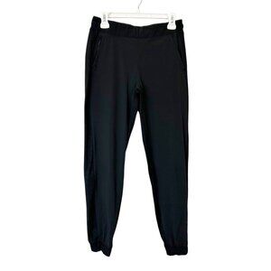 Athleta Brooklyn Joggers Womens Size‎ 4 Black Textured Active Pants